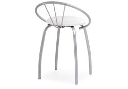 Стул на металлокаркасе Tankard белый полимер / светлый мусс