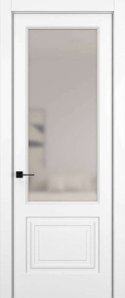 Дверь 02V ELEGANT Матовый Снежный