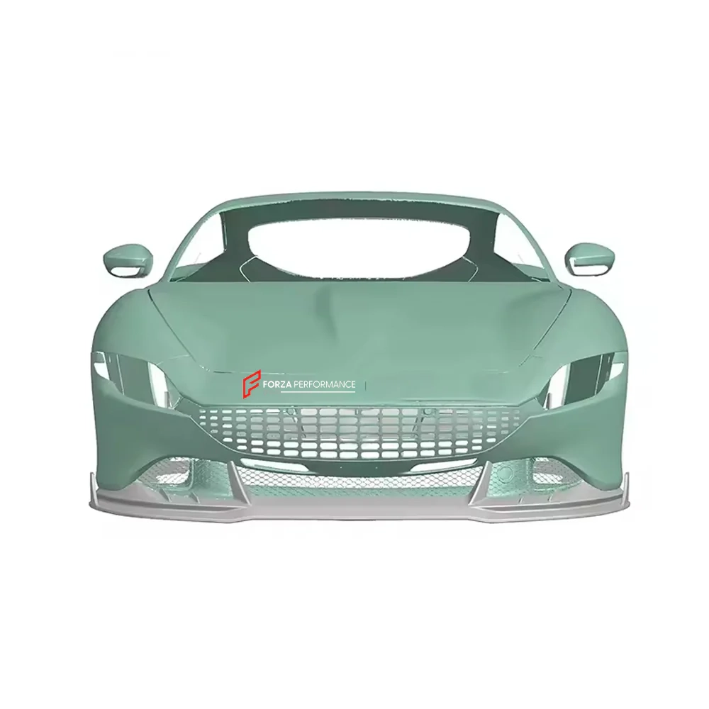 Карбоновая губа переднего бампера для FERRARI ROMA 2019+ Феррари