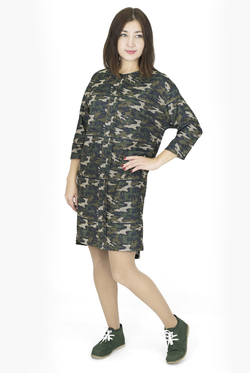 Платье-туника Mila Bezgerts 2045ЛП, цвет Голубой, размер 58-164
