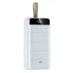 Внешний аккумулятор Remax RPP-184 Leader Series 40000mAh 2.1A 10W 3*USB/Lightning/Type-C (белый)