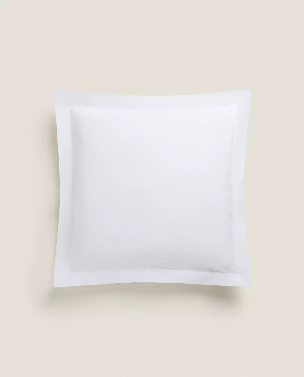 ZARA HOME (200 НИТЕЙ) НАВОЛОЧКА ИЗ ПЕРКАЛЯ, БЕЛЫЙ