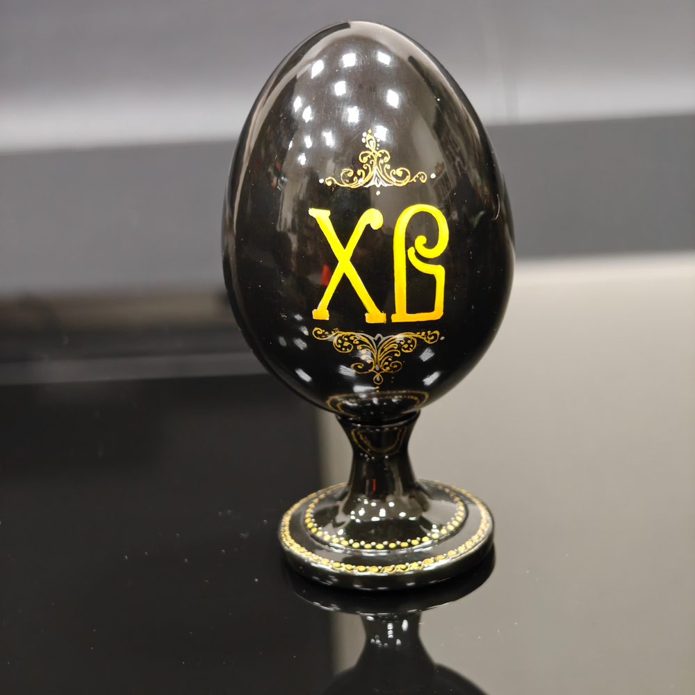 Яйцо сувенирное "Конек-горбунок"(ручная роспись Палех)