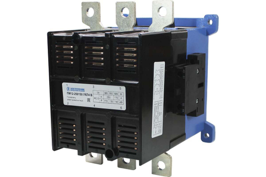 Пускатель электромагнитный ПМ12-250150 250А УХЛ4 В 380В/50Гц 2з+2р без реле IP20 ЭТ ET518924