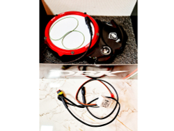 CCDVL06 DBK EVO LED CLEAR CLUTCH COVER (MTS 1260, DVL 1260, XDVL)