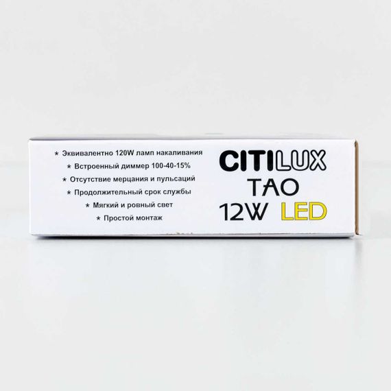 Накладной светодиодный светильник Citilux Тао CL712120N