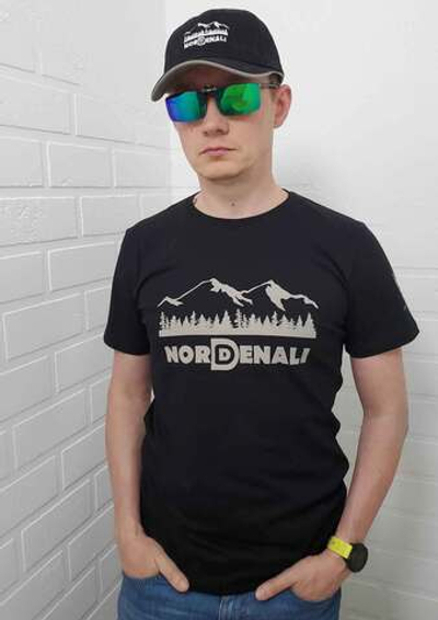 Футболка ND-002 Nord Denali (черная)