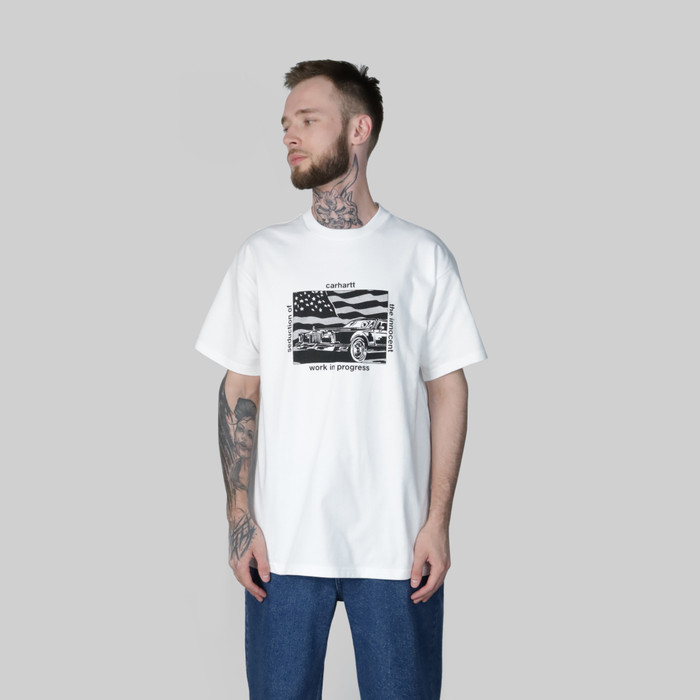 Футболка мужская Carhartt WIP Seduction артикул:I031784 - купить в магазине Дайс