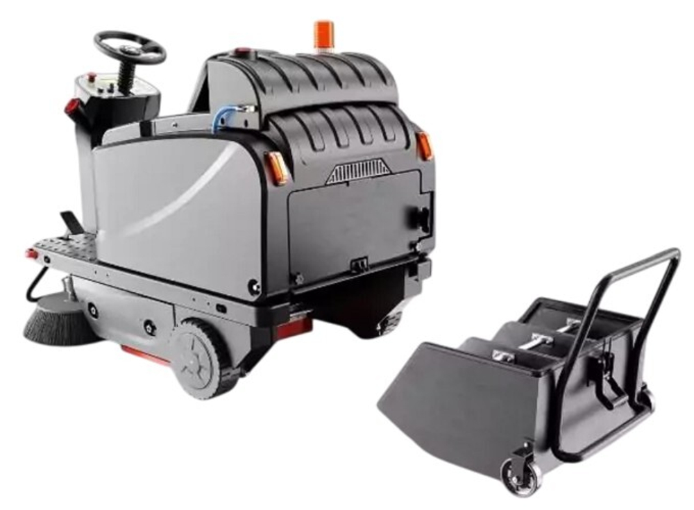 Машина подметальная NILFISK 1300 Li-ion с сиденьем для оператора (АКБ 160Ah) 50000748-Li-ion160