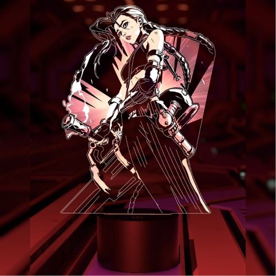 3D лампа League of Legends Джинкс