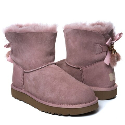 Угги Bailey Bow Mini Tassel Dusk