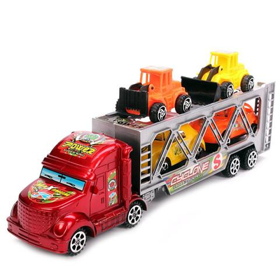 Автовоз ин. +4спецтехники, ПК JL6683-3