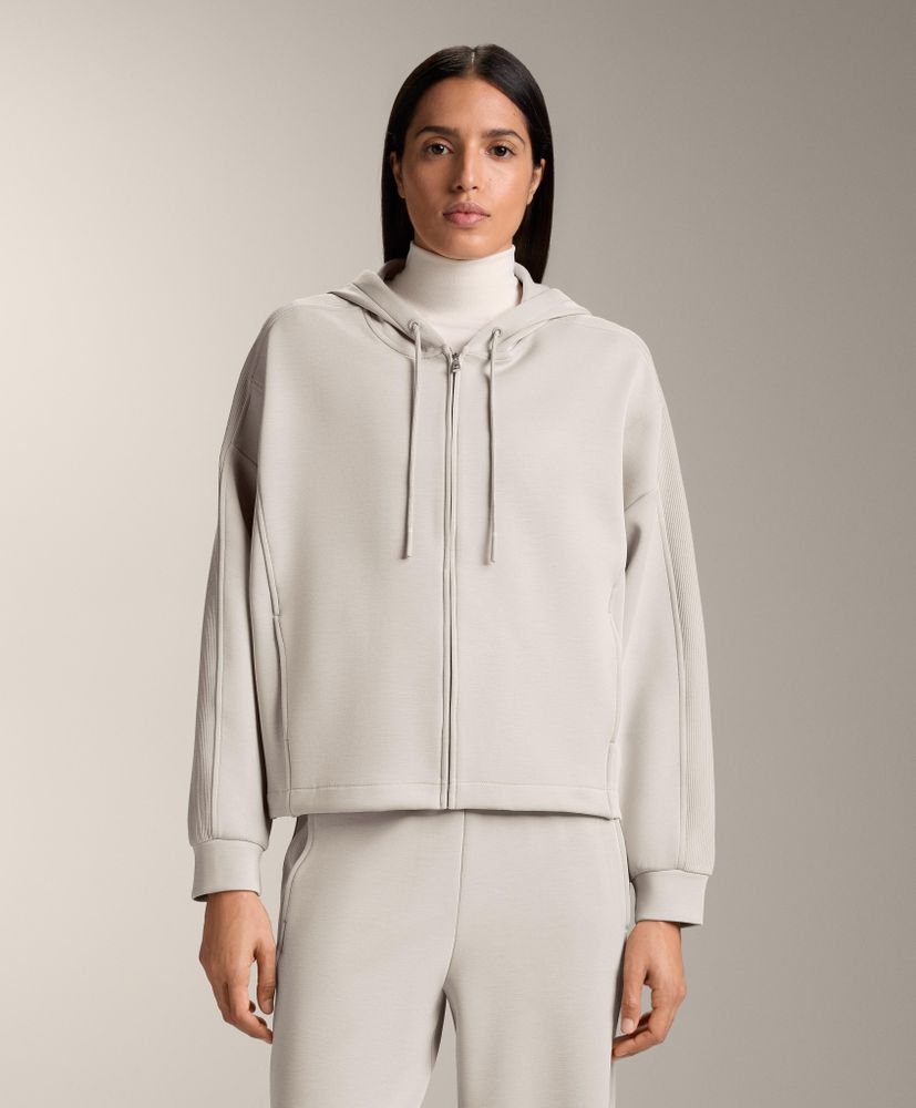 Oysho Куртка с капюшоном, темно-серый