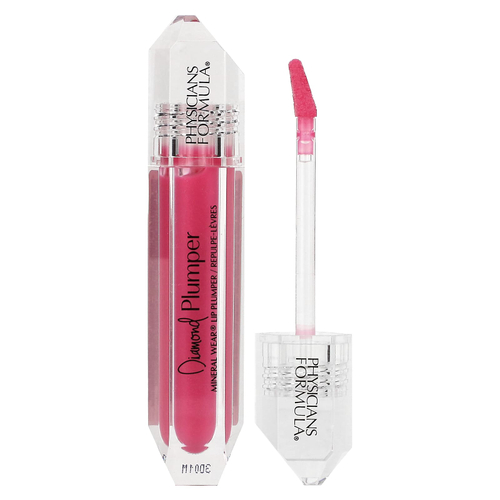 Physicians Formula, Diamond Plumper, Mineral Wear Lip Plumber, 1711778 Pink Radiant Cut, 5 мл (0,17 унции)
