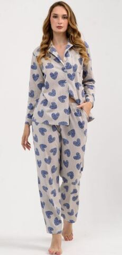 Пижама женская "Дела сердечные К.П" брюки (Оптима)