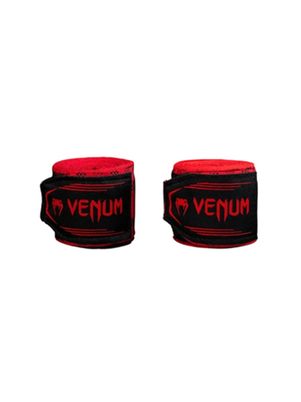 Бинты боксерские Venum Tartan Fury Red 4.5m
