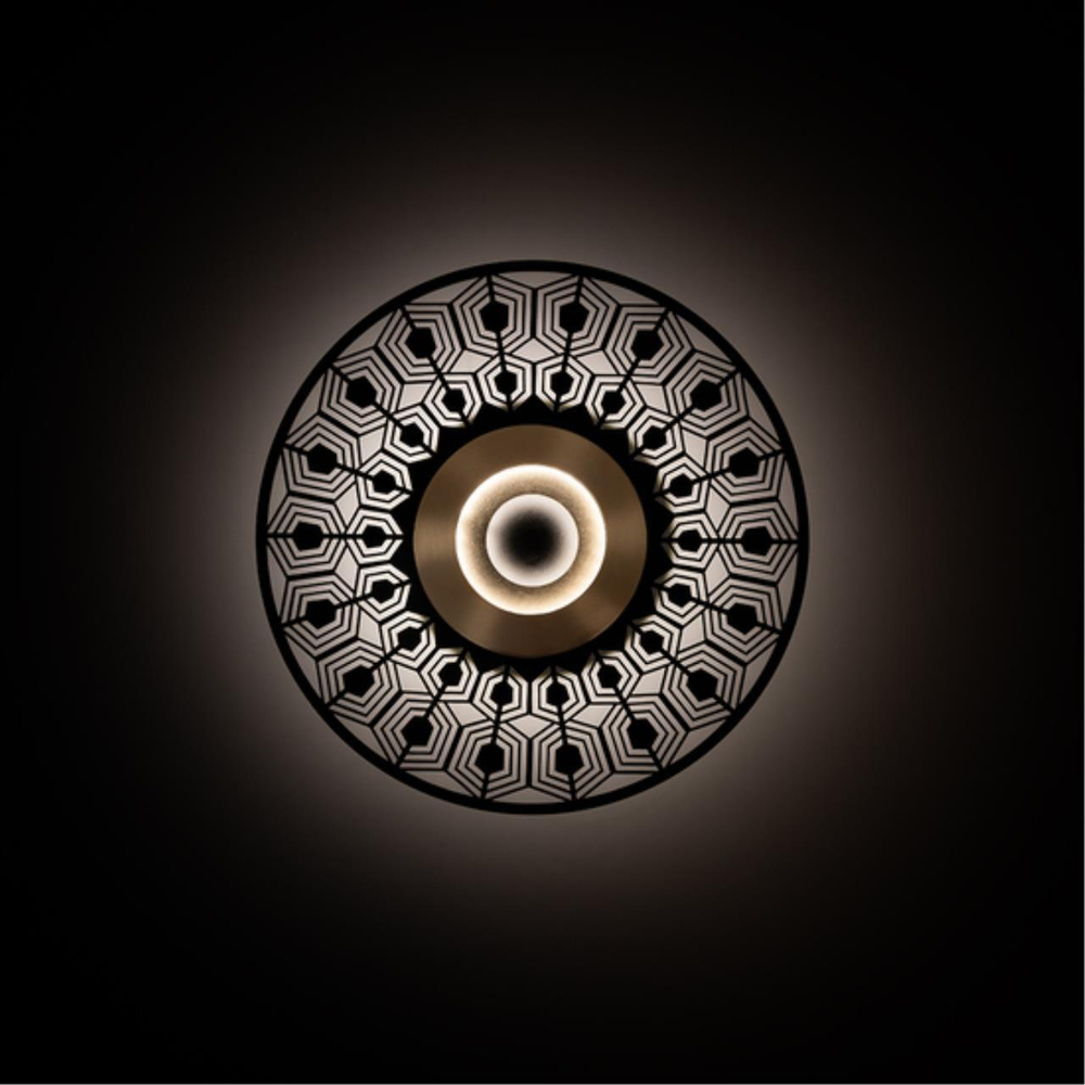 Настенный светодиодный светильник Arte Lamp BISCOTTO A2644AP-1GO