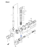 Пружина гребного вала Suzuki 09440-50002-000