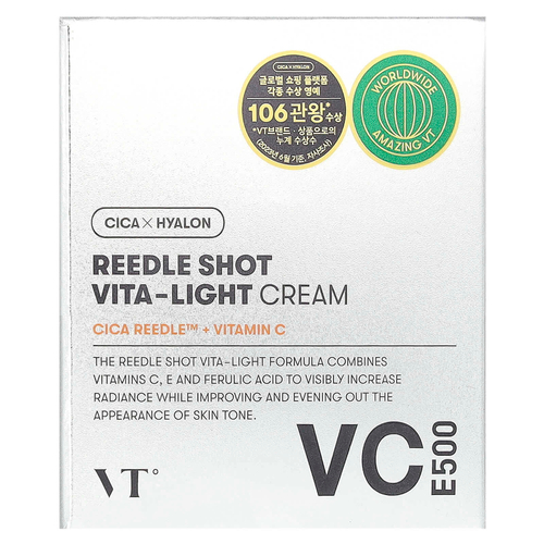 VT Cosmetics, Reedle Shot Vita-Light, крем для лица, 50 мл (1,69 жидк. унции)