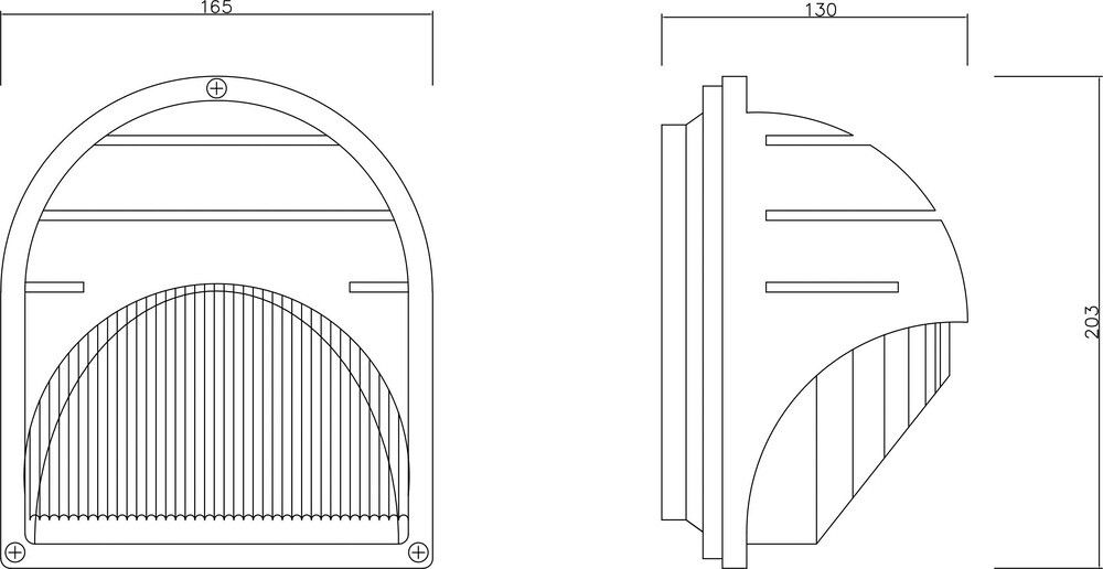 Фасадный светильник Arte Lamp