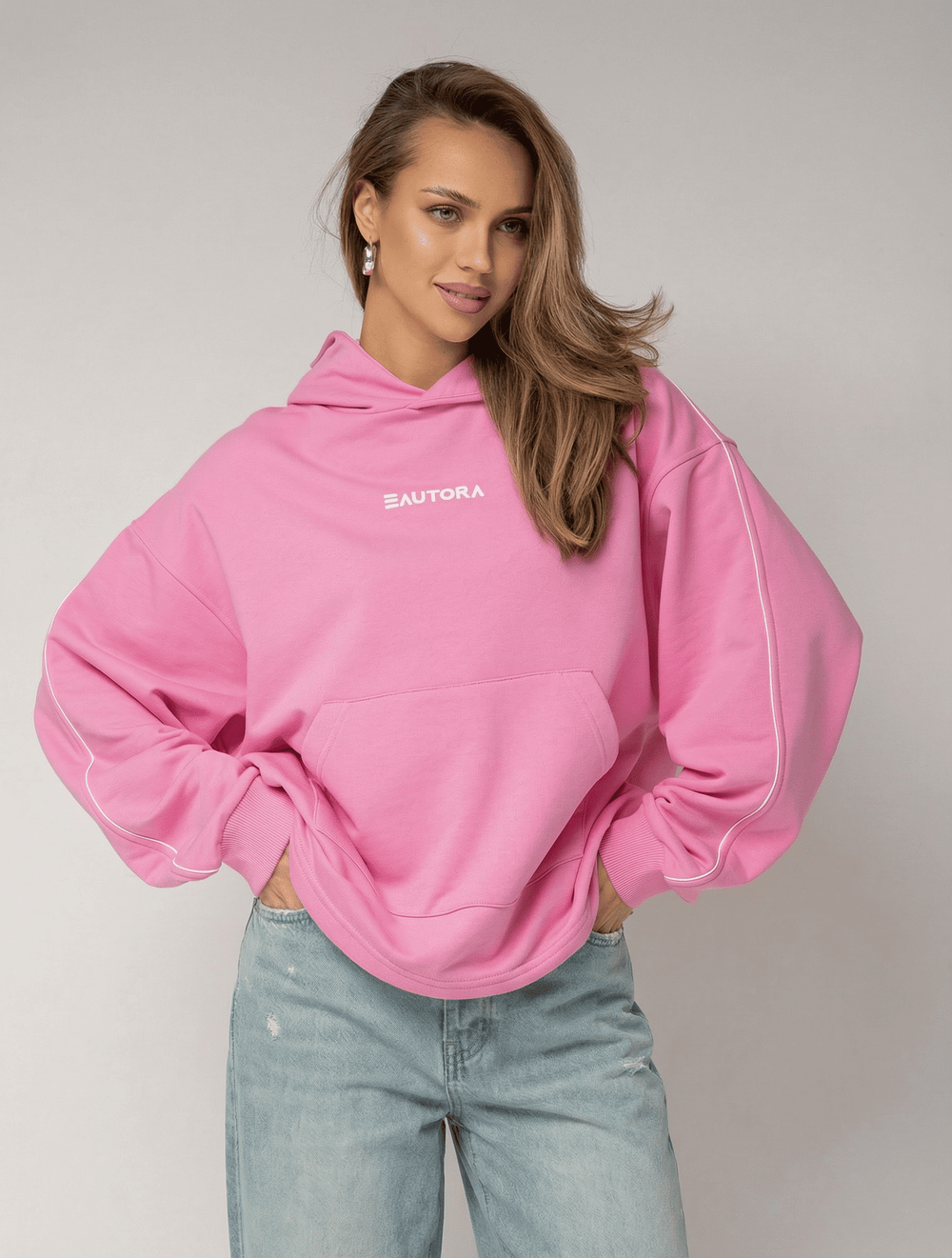 Худи оверсайз с капюшоном