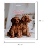 Тетрадь А5 48 л. BRAUBERG скоба, линия, обложка картон, "Питомцы", 404386, 5шт