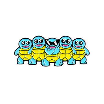 Пин на рюкзак и одежду. Squirtle Squad