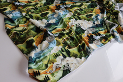 ЗЕЛЕНЫЕ ЛУГА - Кулирка с лайкрой, компакт пенье (ДЖ72 Маша)