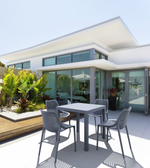 Стул пластиковый, Siesta Contract Air, темно-серый