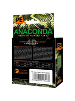 Плетеный шнур для рыбалки AQUA PE Ultra ANACONDA CAMO Desert