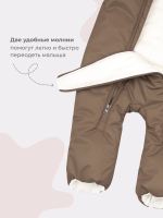 Комбинезон утеплённый Mjölk Raw Umber, 200гр/м2