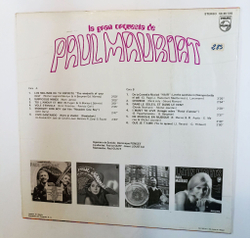 Винтажная виниловая пластинка LP Поль Мориа La Gran Orquesta De Paul Mauriat Vivo Cantando (Испания 1975)
