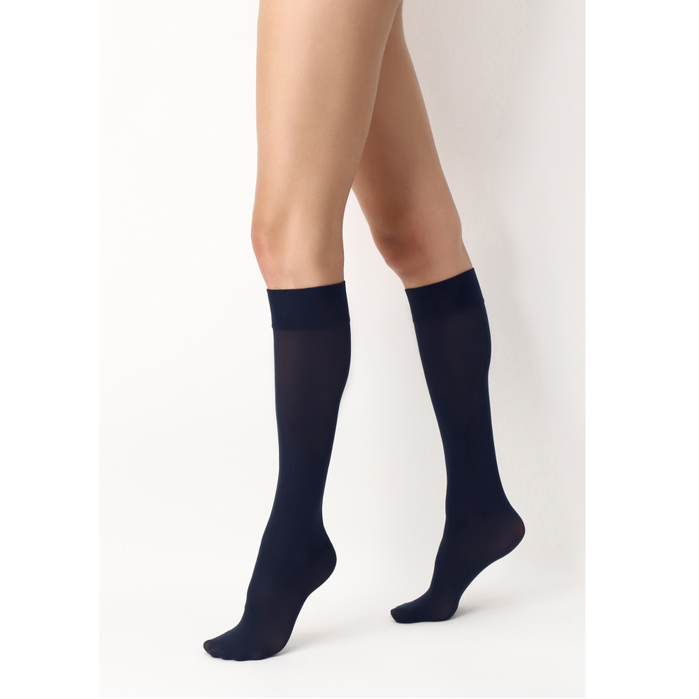 Женские гольфы синие OROBLU Opaque, 50 ден VOBC01057