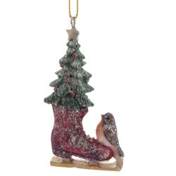 GAEM Изделие декоративное подвесное "Конек", L4,5 W3,5 H8 см, 2в.