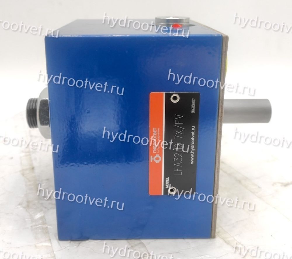 LFA32H2-7X/F - Крышка для логического клапана, типоразмер Ду32 функционал - H2 = крышка со одним каналом X и ограничителем хода картриджного клапана, внешний канал X - F = есть, уплотнение NBR
