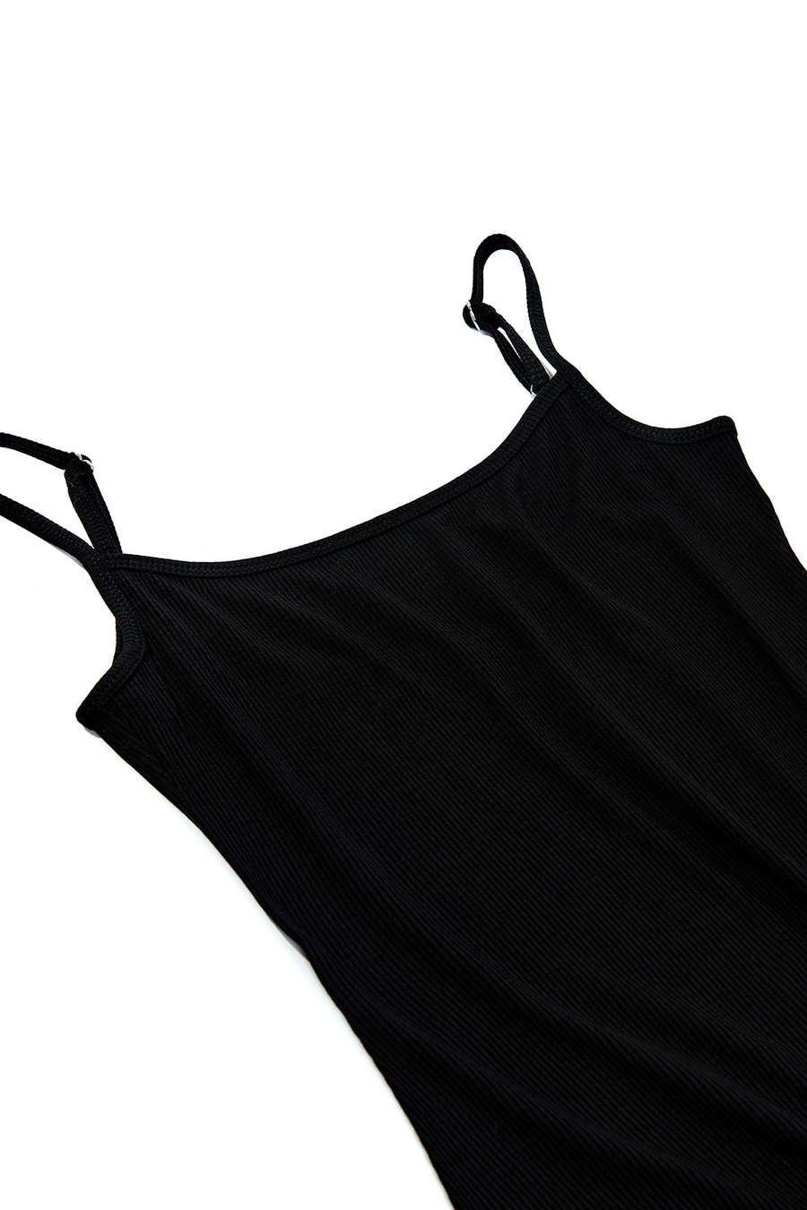 Платье на тонких бретелях Чёрный