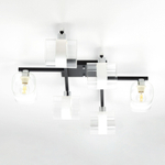 Citilux Вирта CL139165 Люстра потолочная Чёрная Матовая