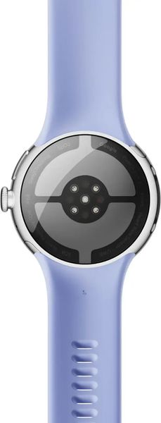 Умные часы Google Pixel Watch 4 41mm Wi-Fi + LTE (Polished Silver/Iris)