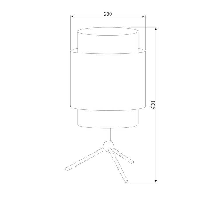 Настольная лампа TK Lighting 5567 Boho Black