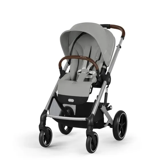 Детская коляска Cybex Balios S Lux SLV 3 в 1 Stone Grey