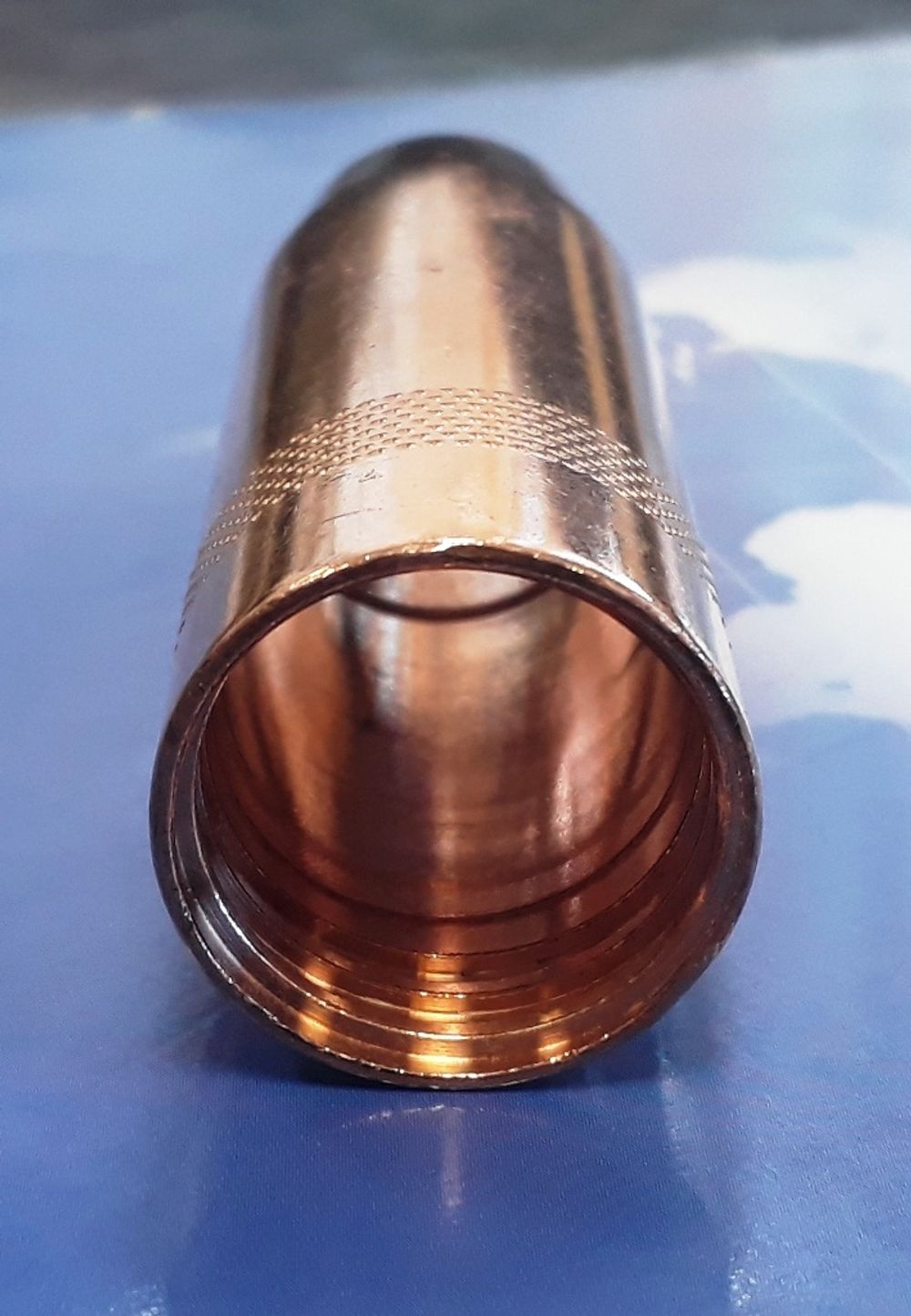 345P022171 Газовое сопло коническое Ø16/75.5 мм., для сварочных горелок MIG/MAG TBi