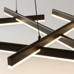 Подвесная люстра Maytoni LINE MOD016PL-L80BK