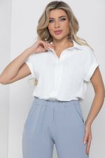 Блуза "Классика" (белая) Б8537 LT Collection (Акция)