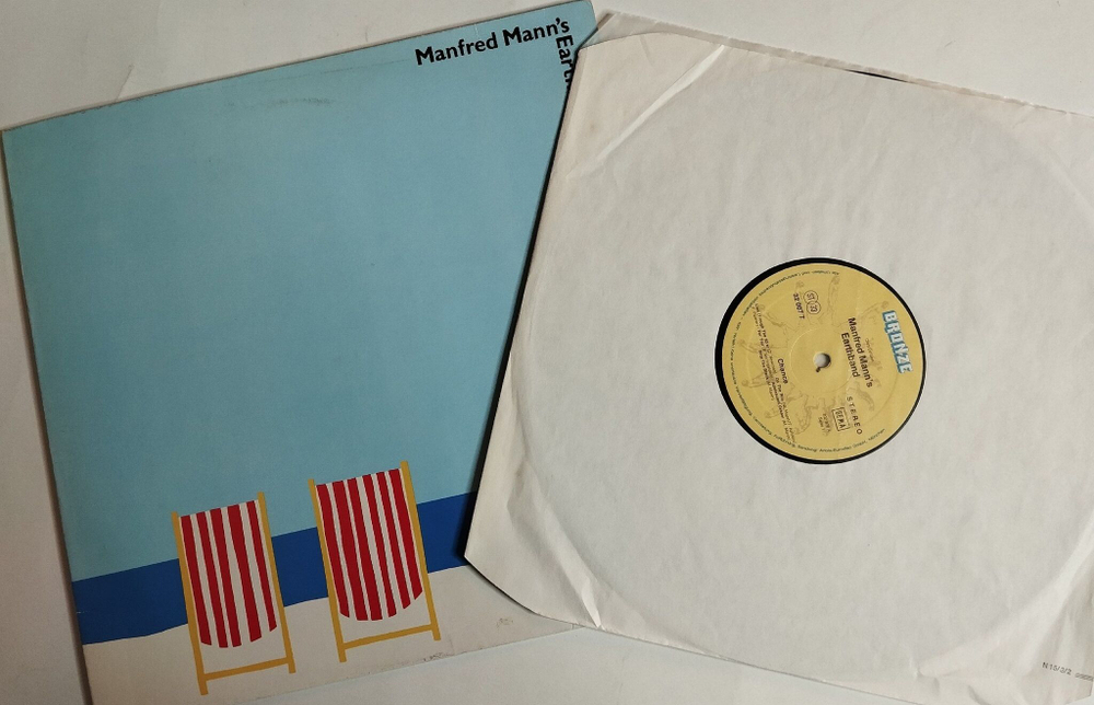 Винтажная виниловая пластинка LP Manfred Mann Earth Band Chance (Germany 1980) (Club Edition)