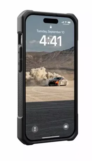 Чехол Uag Monarch для iPhone 15 Pro MAX 6.7", цвет зеленый (Kevlar Element Green)