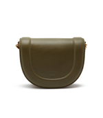 Кожаная сумка через плечо ROUND CLICK MINI VITELLO MORBI Pinko - зеленый(101969 A0QO)