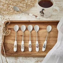 Royal Worcester - Набор Wrendale Designs, 6 ложек, 15 см. / артикул   WN1101-XG  / GTIN 749151597730