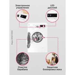 Стиральная машина Hansa WHN8141BSD2