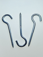 6х60 ОЦ.Шуруп-крючок С-образный (2 шт.)