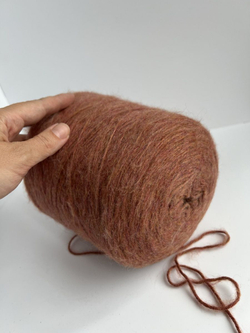 Пряжа для вязания альпака теплая пушистая